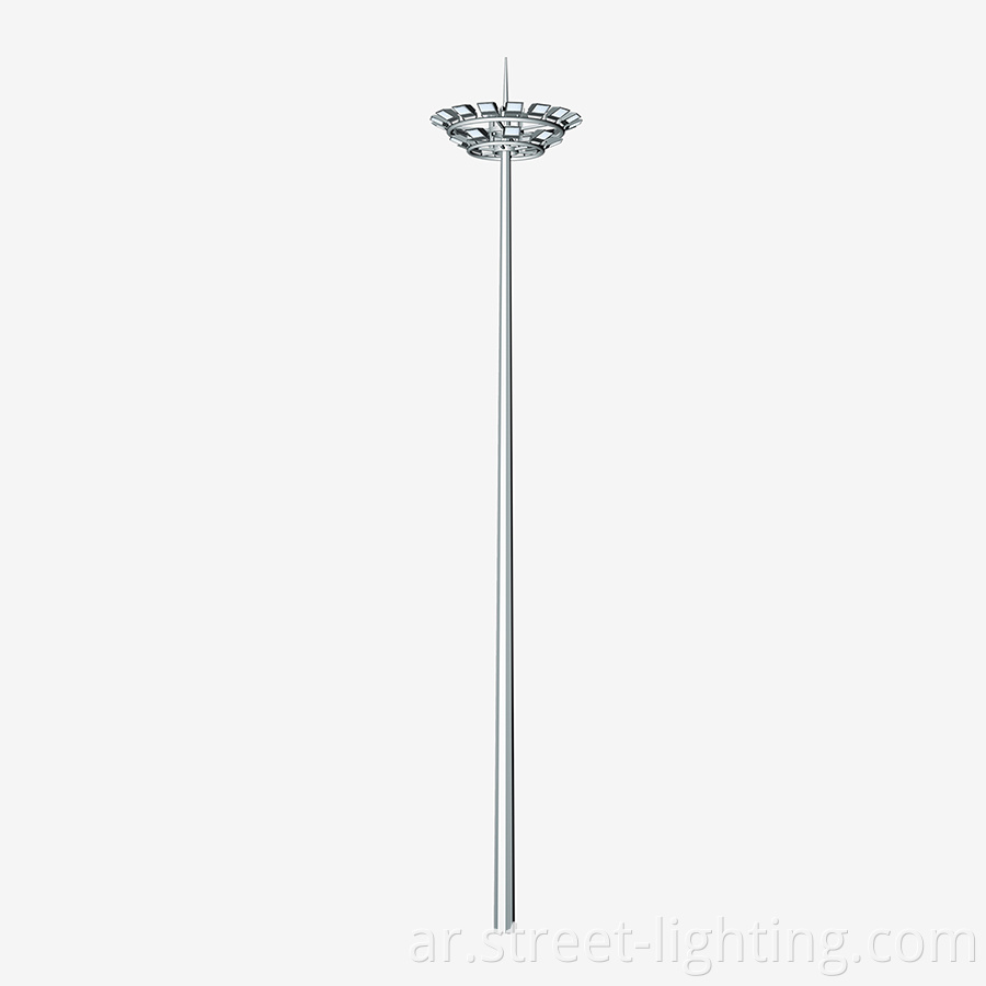 High Mast Lighting Pole For Dock